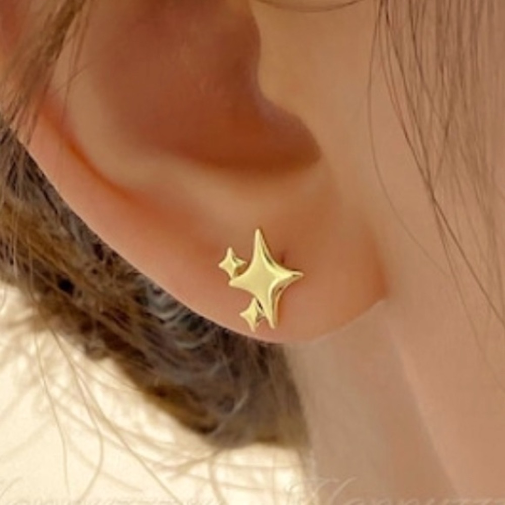 Star Cluster Studs ⭐️ 925 Sterling Silver Earrings